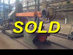 Esab-Lincoln welding crane  for tanks, Obrotnice, Obrotniki spawalnicze, Weldingdericks i pinchtables