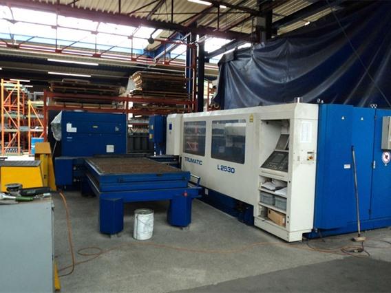 Trumpf L2530 2500 x 1250 mm