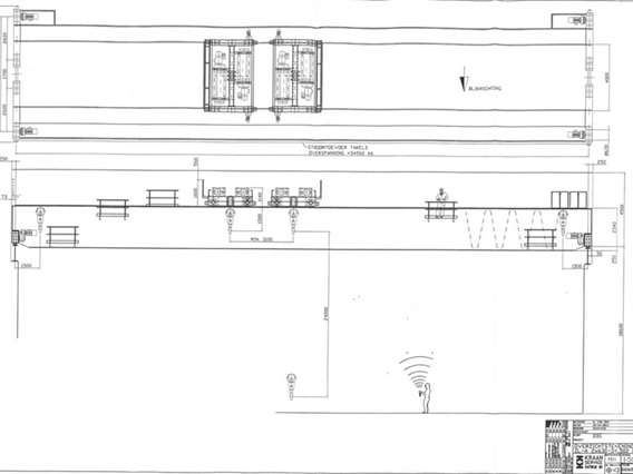 Stahl 63 + 63 ton x 34 502 mm