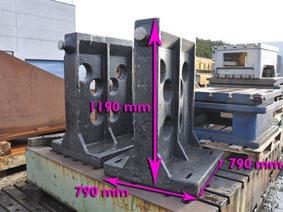 2 supports 790 x 790 x 1190 mm, Wieże i podpory kątowe oraz stoły