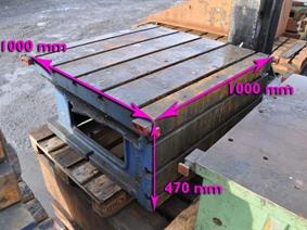 Clamping bloc 1000 x 1000 x 470 mm, Cubic- & angleplates or tables