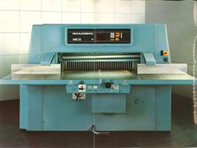Wohlenberg 1320 mm CNC (paper/plastic), Mechaniczne nożyce gilotynowe