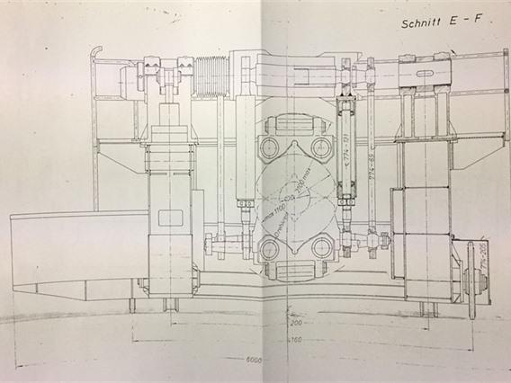 Forging manipulator 25 ton