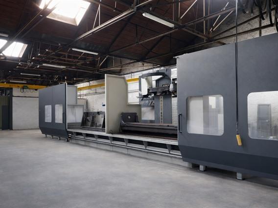 MTE FBF-S 6000 X: 6000 - Y: 1200 - Z: 1500 mm, Fraiseuses a montant mobile & CNC