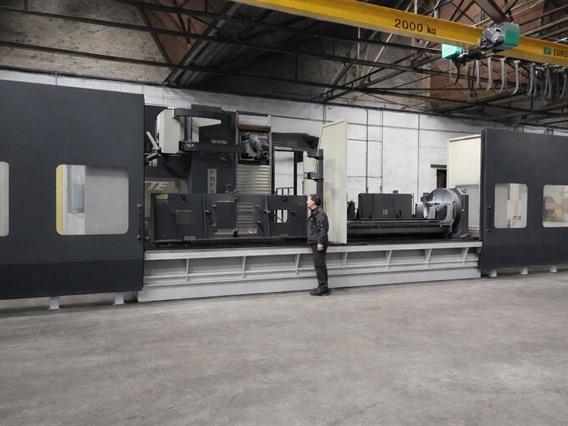MTE FBF-S 6000 X: 6000 - Y: 1200 - Z: 1500 mm, Fraiseuses a montant mobile & CNC