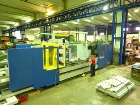 Kiheung U1000 X: 4500 - Y: 1250 - Z: 1600mm CNC, Frezarki łożowe z ruchomym stołem i CNC