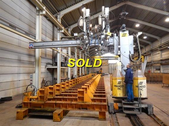 Esab welding crane for composite beams