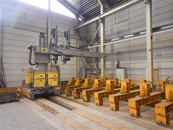 Esab welding crane for composite beams