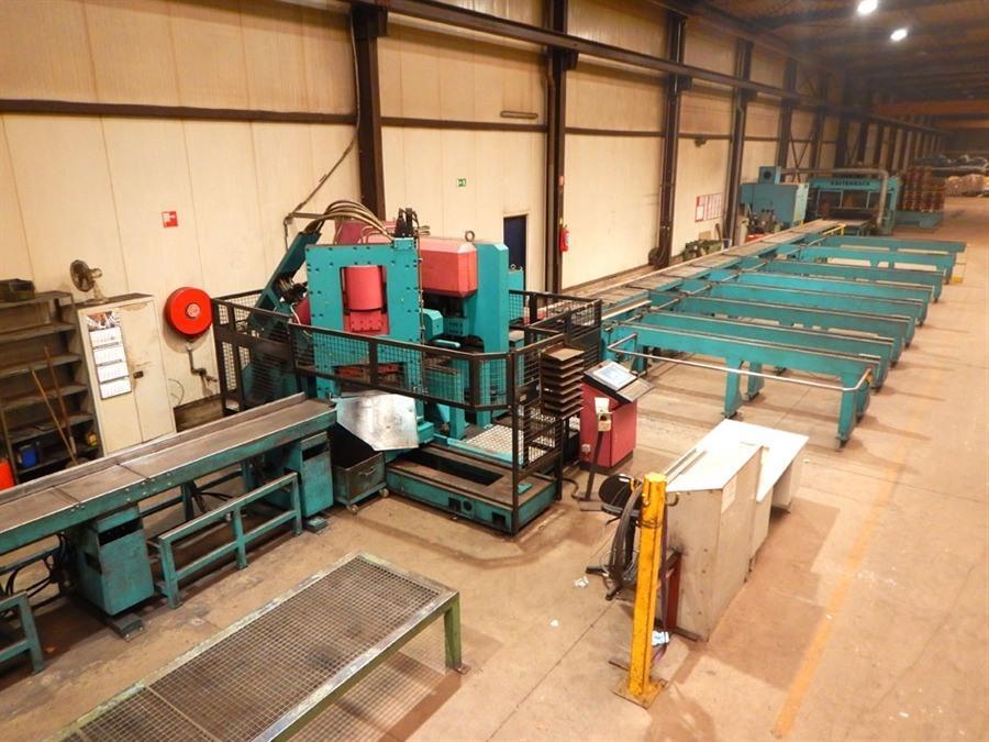 Used CNC center for platepunching, drilling, plasmacutting and marking ...