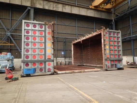 Heat treatment oven CNC 1100°