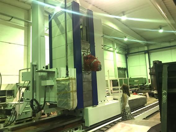 Colgar Fral 30 X: 6000 - Y: 3000 - Z: 1000 mm CNC