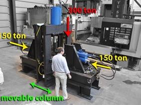 Bosch Rexroth 300 / 150 / 150 ton, H-frame presses