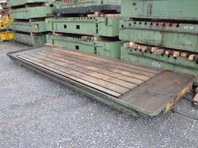 T-slot Table 4090 x 1500 mm, Bancs & Taques de soudure