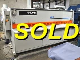 LVD HST-C 3100 x 6 mm CNC, Hydraulic guillotine shears