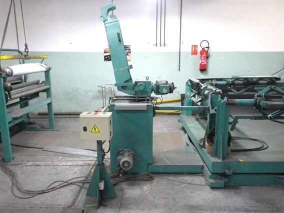 Jouanel slitting and cut to length line 1250 x 2mm