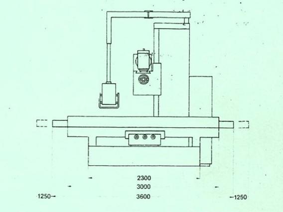 Fil FA250 X: 2500 - Y: 850 - Z: 1200 mm CNC