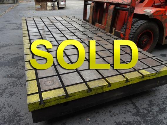 T-slot Table 4500 x 2000 mm