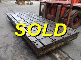 T-slot Table 4000 x 1500 mm, Lastafels & Vloerplaten & T-Gleufplaten & Vlakke platen