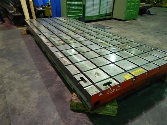 T-slot Table 4500 x 1750 mm