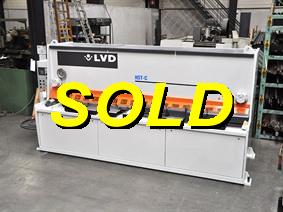 LVD HST-C 3100 x 13 mm CNC, Hydrauliczne nożyce gilotynowe