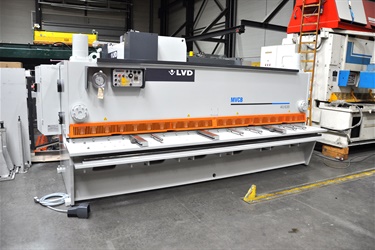 LVD shear sold to English customer