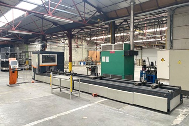 Elumatec SBZ 140 sold to Vansteenbrugghe Electrics to make copper connections for electrical cabinets 