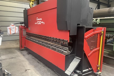Amada 140 x 4230 mm CNC 7 axes for a customer from Brazil.